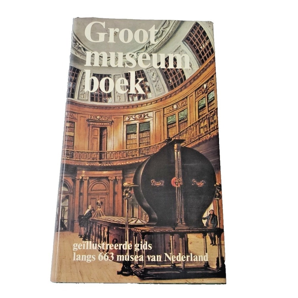 Groot Museumboek 1982 Dutch Museum Guide Joost Elffers Mike Schuyt Hardcover